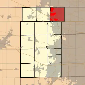 Localisation de Dundee Township