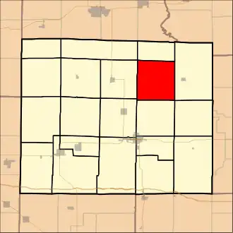 Localisation de Elm River Township