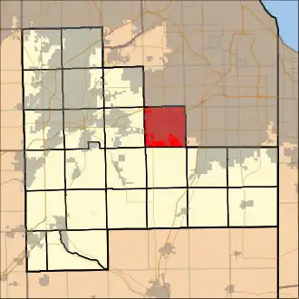 Localisation de Frankfort Township