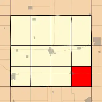Localisation de Fredericksburg Township