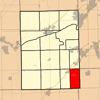 Localisation de Greenfield Township