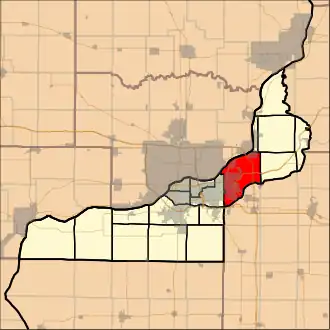Localisation de Hampton Township