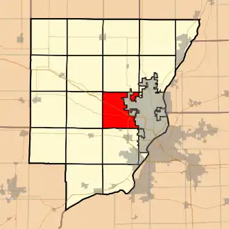 Localisation de Kickapoo Township