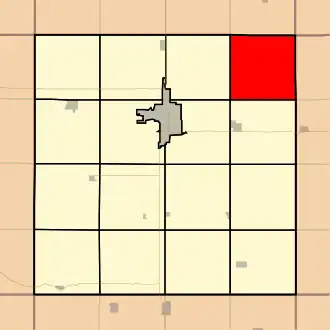Localisation de Lake Township
