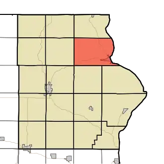 Localisation de Lansing Township