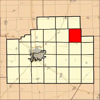 Localisation de Lawndale Township