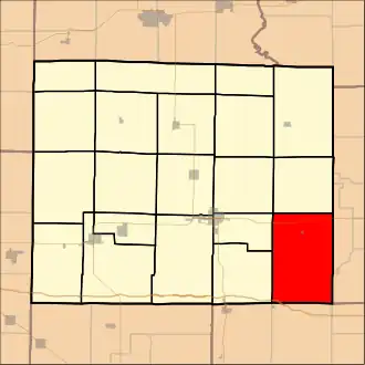 Localisation de Leech Township