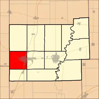 Localisation de Mattoon Township