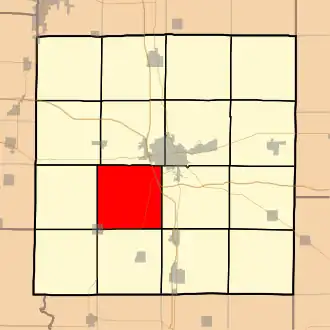 Localisation de McClellan Township