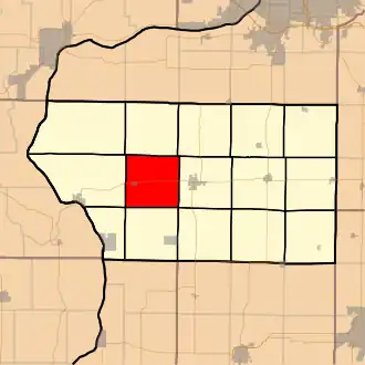 Localisation de Millersburg Township