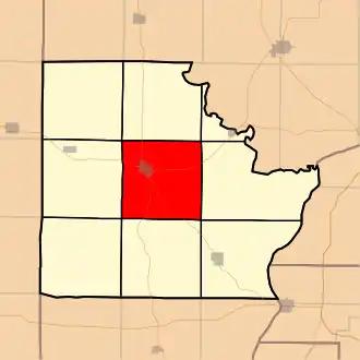 Localisation de Mount Sterling Township