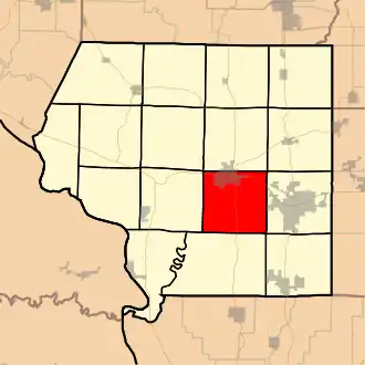 Localisation de Murphysboro Township