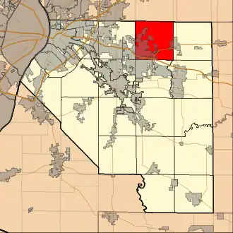 Localisation de O'Fallon Township