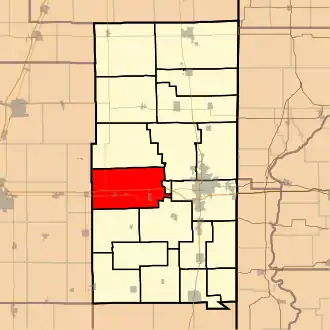 Localisation de Oakwood Township