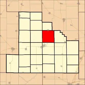 Localisation de Okaw Township