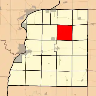 Localisation de Pilot Grove Township