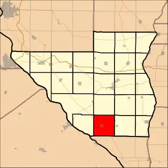 Localisation de Pleasant Hill Township