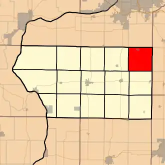 Localisation de Richland Grove Township