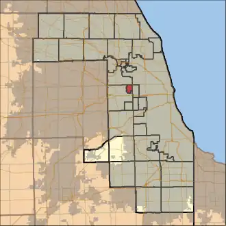 Localisation de River Forest Township