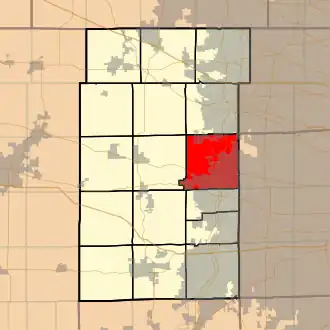 Localisation de St. Charles Township
