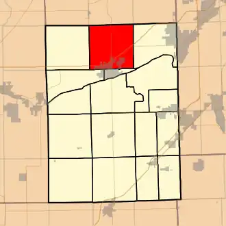 Localisation de Saratoga Township
