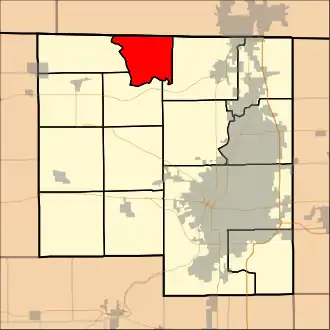 Localisation de Shirland Township