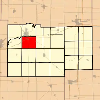 Localisation de South Dixon Township