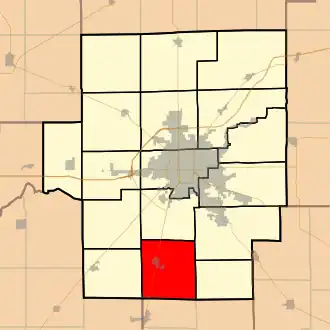 Localisation de South Macon Township