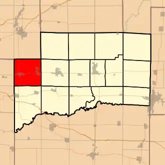 Localisation de Sugar Creek Township