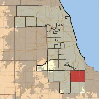 Localisation de Thornton Township