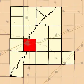 Localisation de Vandalia Township