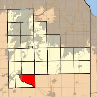 Localisation de Wesley Township
