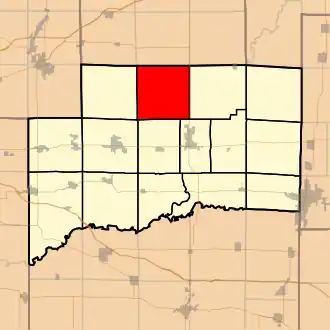 Localisation de Wheatfield Township