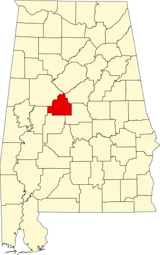 Localisation de Comté de Bibb(Bibb County)