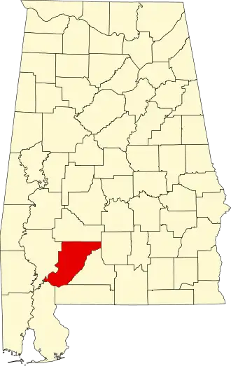 Localisation de Comté de Monroe(Monroe County)