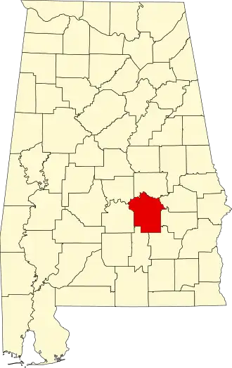 Localisation de Comté de Montgomery(Montgomery County)