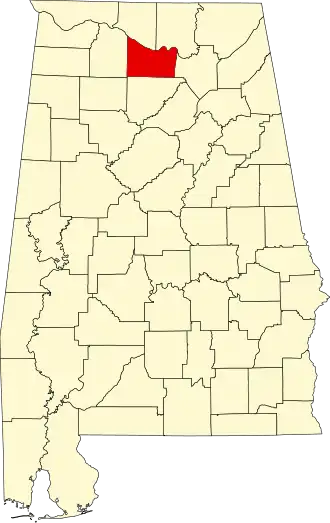 Localisation de Comté de Morgan(Morgan County)