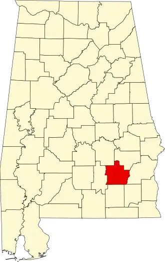Localisation de Comté de Pike(Pike County)