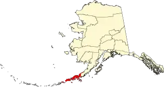 Localisation de Aleutians East Borough, Alaska