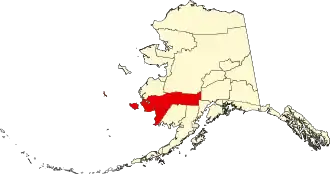 Localisation de Région de recensement de BethelBethel Census Area