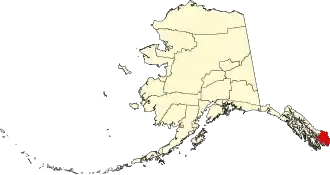 Localisation de Ketchikan Gateway Borough, Alaska