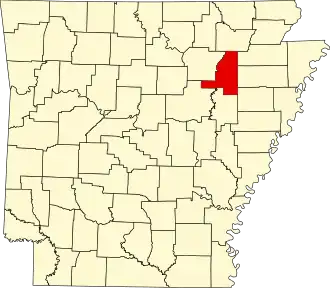 Localisation de Comté de Jackson(Jackson County)