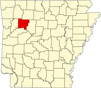 Localisation de Comté de Johnson(Johnson County)