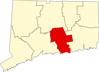 Localisation de Comté de Middlesex(Middlesex County)