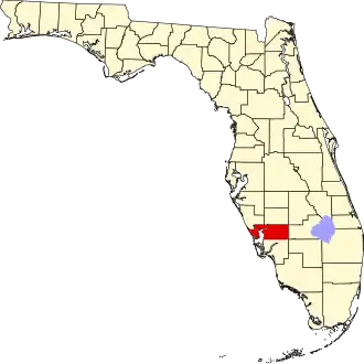 Localisation de Comté de Charlotte(Charlotte County)