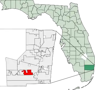 Localisation de Cooper City