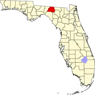 Localisation de Comté de Madison(Madison County)
