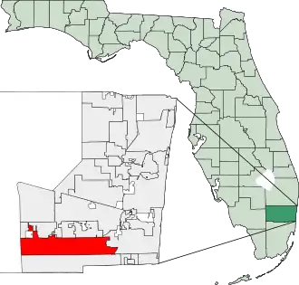 Localisation de Pembroke Pines