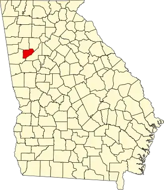 Localisation de Comté de Douglas(Douglas County)