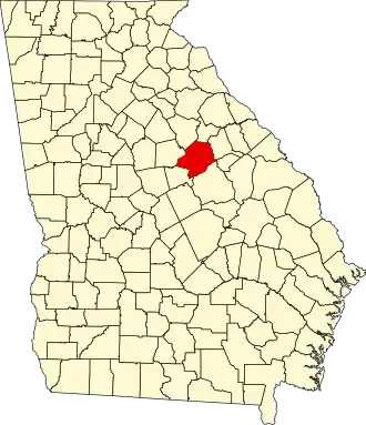Localisation de Comté de Hancock(Hancock County)